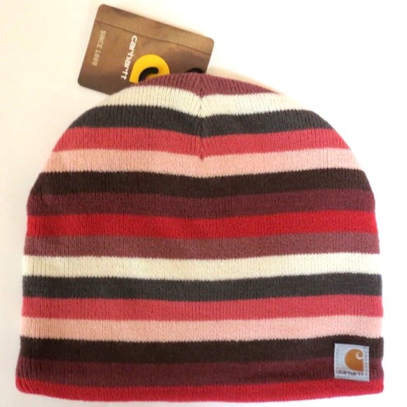 Carhartt Beanie Fleece Lined Strawberry Stripes main image 6
